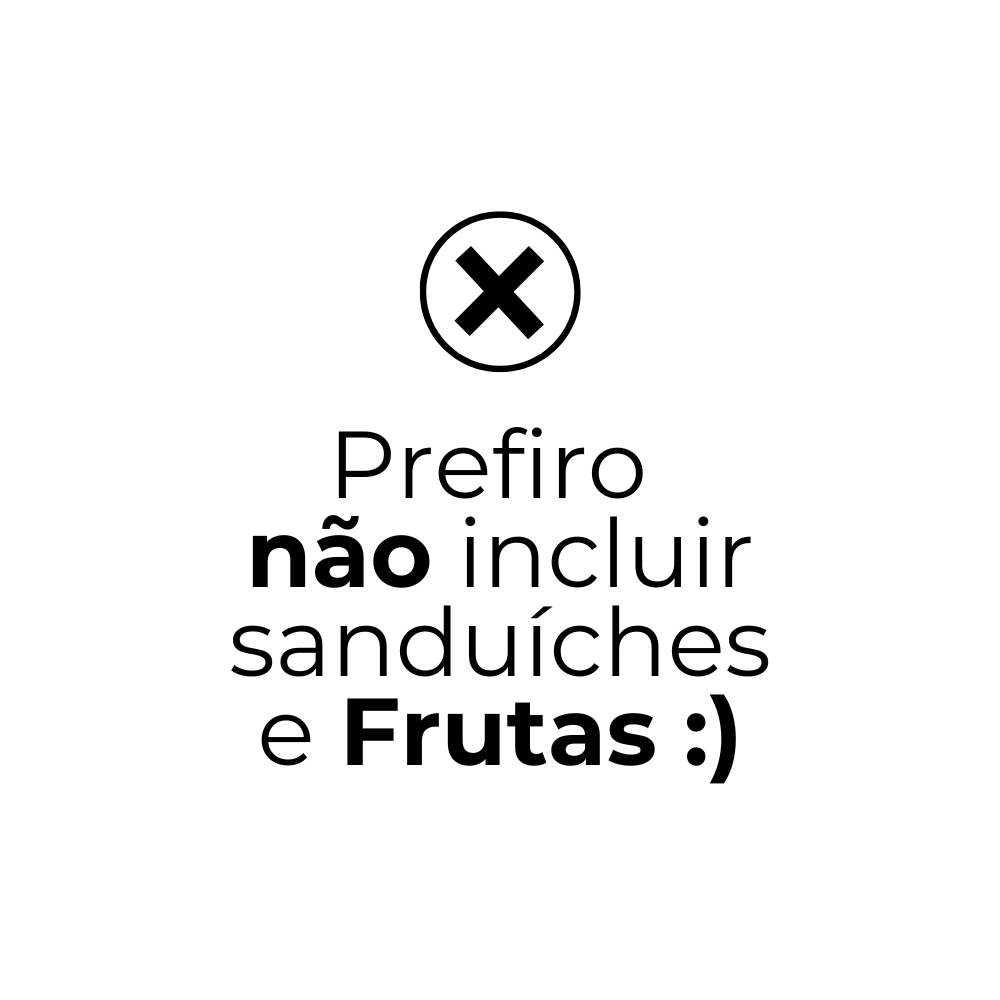 Vou deixar pra próxima!