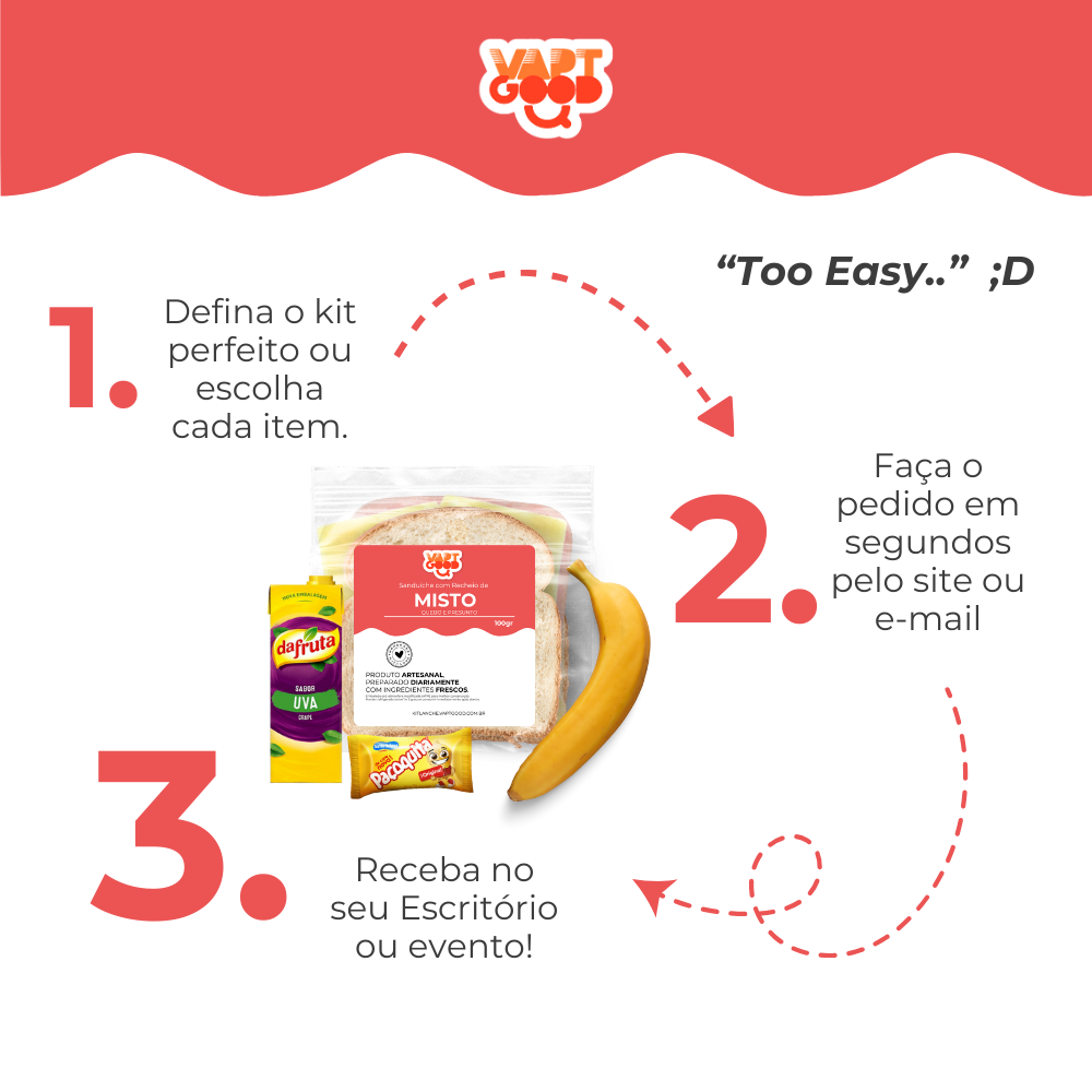 Kits Lanche Personalizados para Empresas com Entrega Imediata no Rio de Janeiro